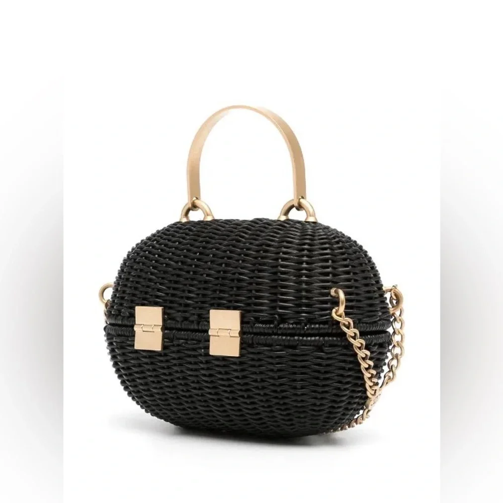 CHANEL Heart Lock Wicker Bag Cruise 2004/2005 ♥️ - Picture 15 of 16